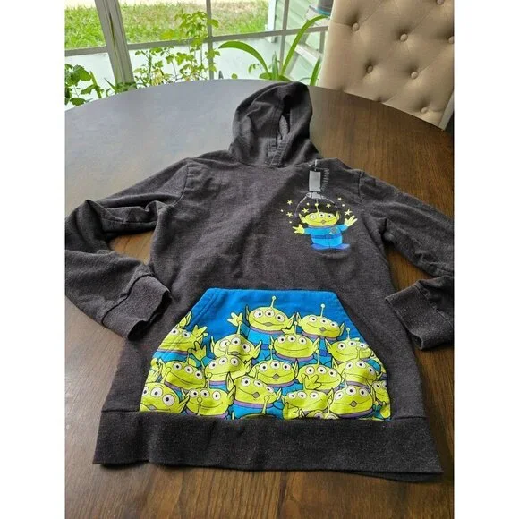 Disney Pixar Toy Story Hoodie Alien Spaceship Youth Large - Picture 7 of 13